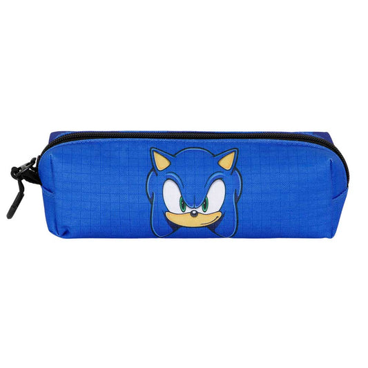 Sonic The Hedgehog - SEGA Sight-FAN Square Pencil Case 2.2, Blue