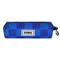Sonic The Hedgehog - SEGA Sight-Estuche Portatodo Cuadrado FAN 2.2, Azul