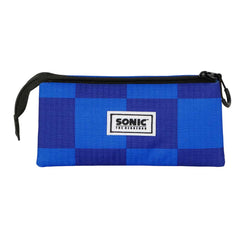 Sonic The Hedgehog - SEGA Sight-Triple Pencil Case, Blue