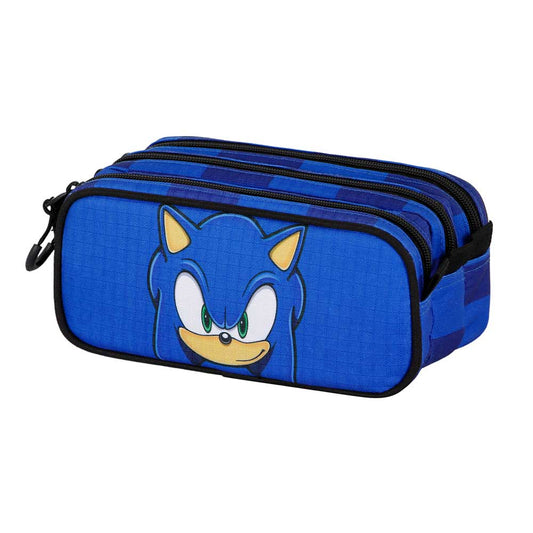 Sonic The Hedgehog - SEGA Sight-FAN Trick Pencil Case 2.2, Blue