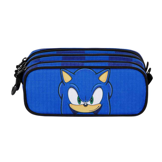 Sonic The Hedgehog - SEGA Sight-FAN Trick Pencil Case 2.2, Blue