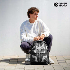 Marvel Spiderman Town-Backpack HS PLUS, Black