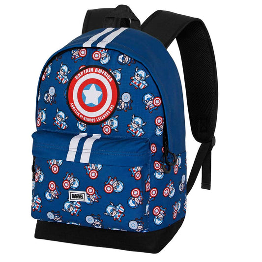 Marvel Captain America Brave-Backpack HS PLUS, Blue