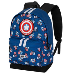 Marvel Captain America Brave-Backpack HS PLUS, Blue