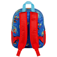 Marvel Spiderman Spinners-Mochila 3D Pequeña, Azul