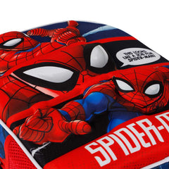 Marvel Spiderman Stronger-Mochila 3D Pequeña, Rojo