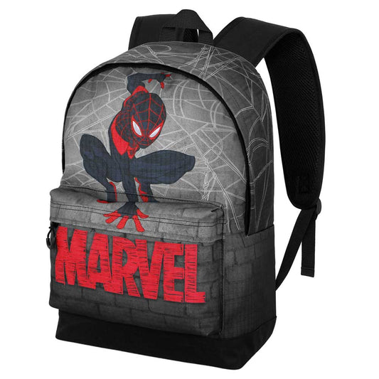 Marvel Spiderman Spin-Mochila HS FAN 2.2, Gris