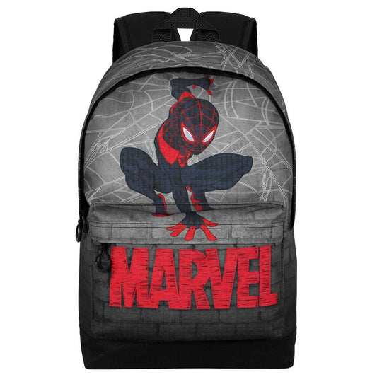 Marvel Spiderman Spin-Mochila HS FAN 2.2, Gris
