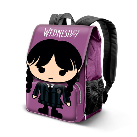 Wednesday Mercredi Chibi-Sac à dos Extensible EXP, Lilas