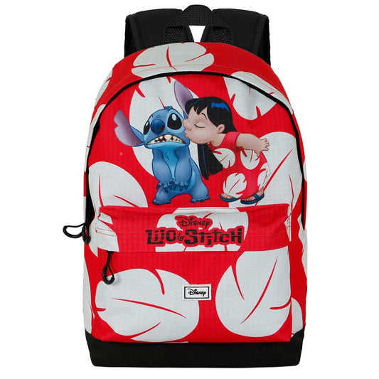 Disney Lilo e Stitch Kiss-Backpack HS FAN 2.2, rosso