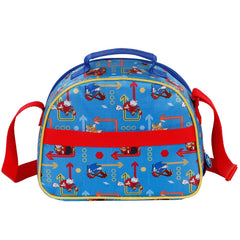Sonic The Hedgehog Faster - 3D Lunch Bag, Blue