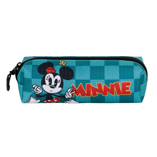 Disney Minnie Mouse Indigo-Portatodo Case Square FAN 2.2, Turquoise