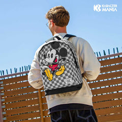 Disney Mickey Mouse Move-Mochila HS FAN 2.2, Gris