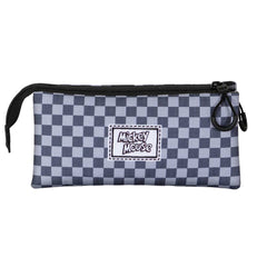 Disney Mickey Mouse Move-Estuche Portatodo Triple, Gris