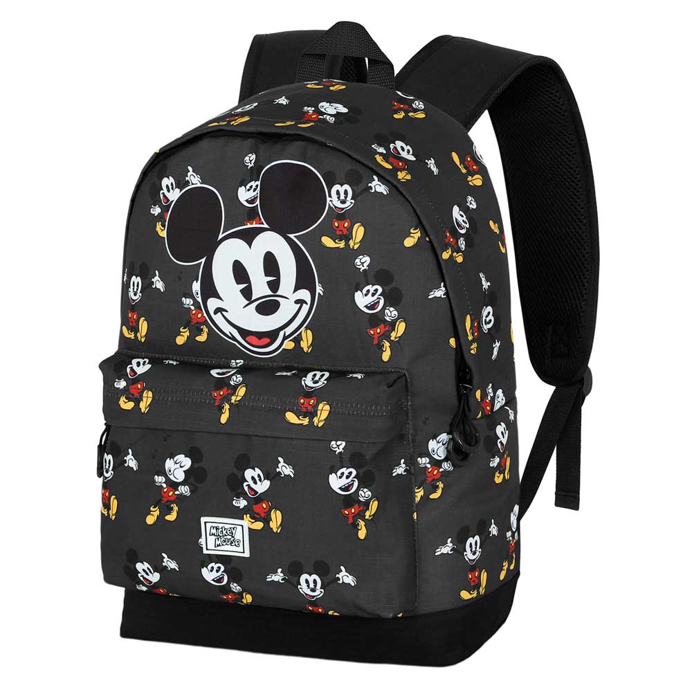 Disney Mickey Mouse Looks-Backpack HS PLUS, Black