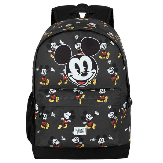Disney Mickey Mouse Looks-Backpack HS PLUS, Black