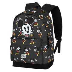 Disney Mickey Mouse Looks-Backpack HS PLUS, Black