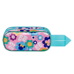 Disney Minnie Mouse Heart-Estuche Portatodo 3D Doble, Rosa