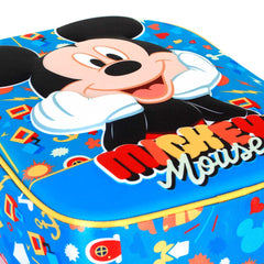 Disney Mickey Mouse Glad-Elite 3D Backpack, Blue
