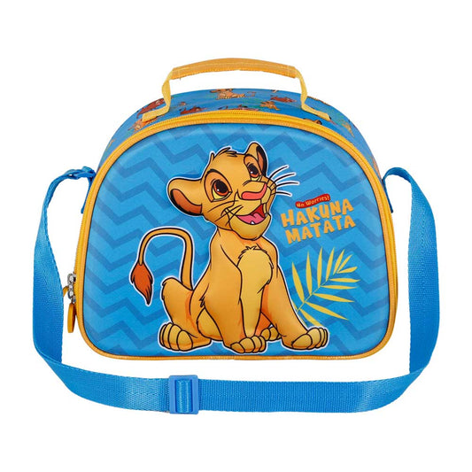 Disney The Lion King Hakuna-Lion King 3D Lunch Bag, Blue