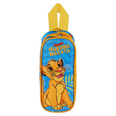 Disney El Rey León Hakuna-Estuche Portatodo 3D Doble, Azul