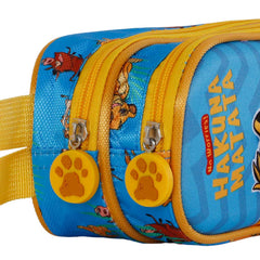 Disney El Rey León Hakuna-Estuche Portatodo 3D Doble, Azul