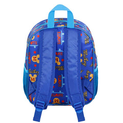 Disney Mickey Mouse Freestyle-Mochila 3D Pequeña, Azul