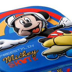 Disney Mickey Mouse Freestyle-Mochila 3D Pequeña, Azul