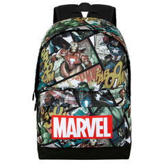 Marvel Los Vengadores React-Mochila HS FAN 2.2, Multicolor