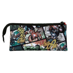 Marvel The Avengers React-Triple Carrying Case, Multicolor