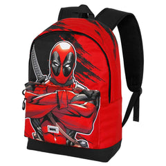 Marvel Deadpool Bad-Backpack HS PLUS, Red