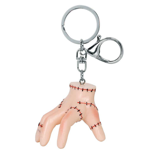 Wednesday Icon 3D Thing-Icon Keychain, Off-white