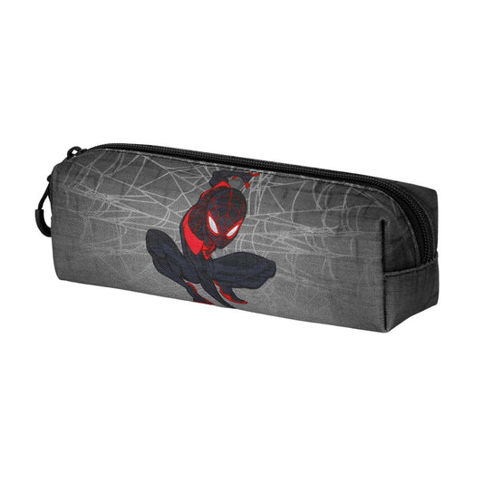 Marvel Spiderman Spin-Spin-Estuche Portatodo Cuadrado FAN 2.2, Gray