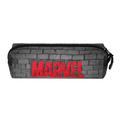 Marvel Spiderman Spin-Spin-Estuche Portatodo Cuadrado FAN 2.2, Gray