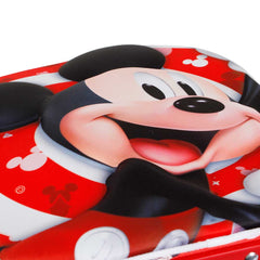 Disney Mickey Mouse Twirl-Mochila 3D con Ruedas Pequeña, Rojo