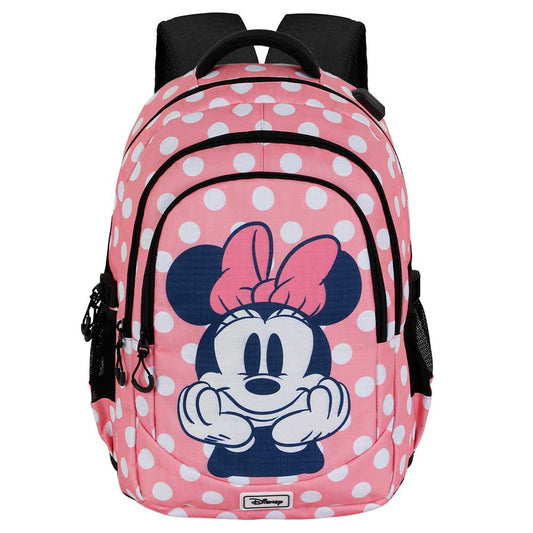 Disney Minnie Mouse Closer-Sac à dos Running PLUS, Rose