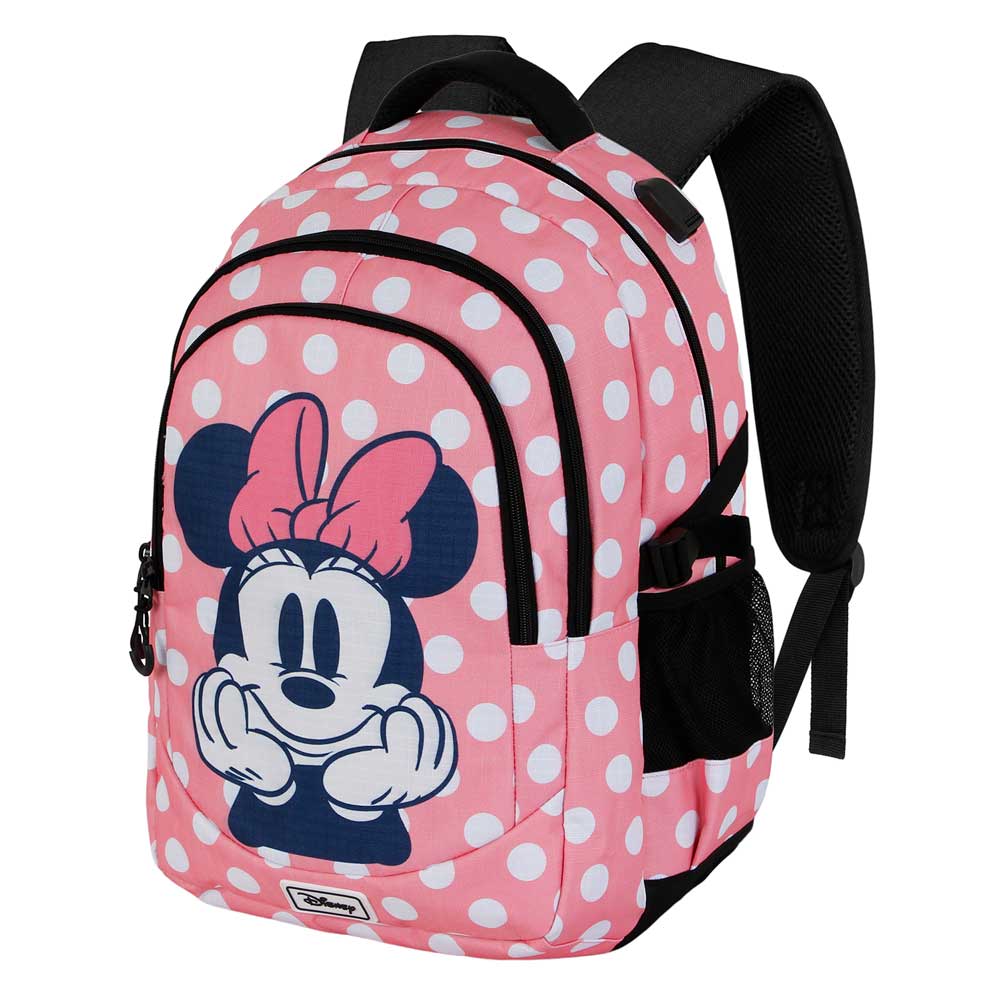 Disney Minnie Mouse Closer-Mochila Running PLUS, Rosa