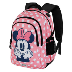 Disney Minnie Mouse Closer-Sac à dos Running PLUS, Rose
