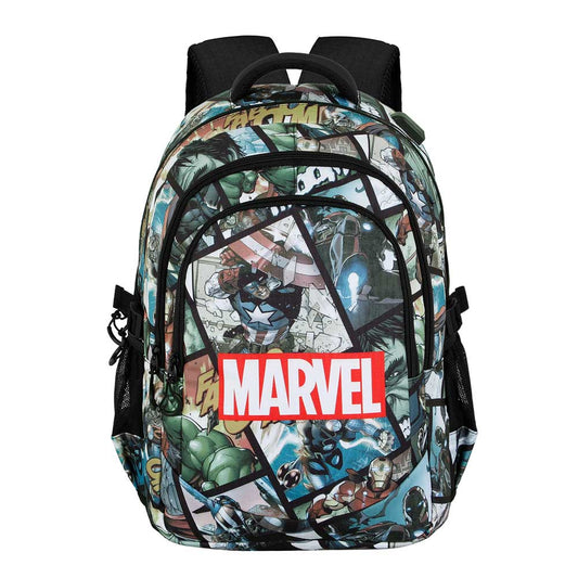 Marvel Los Vengadores React-Mochila Running PLUS, Multicolor