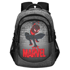 Marvel Spiderman Spin-PLUS Running Backpack, Grey