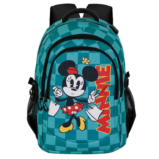 Disney Minnie Mouse Indigo-PLUS Running Backpack, Turquoise