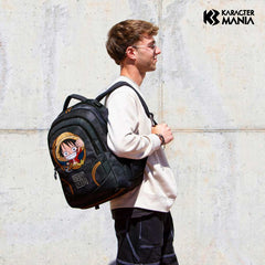 One Piece Ropes-Mochila Running PLUS, Negro