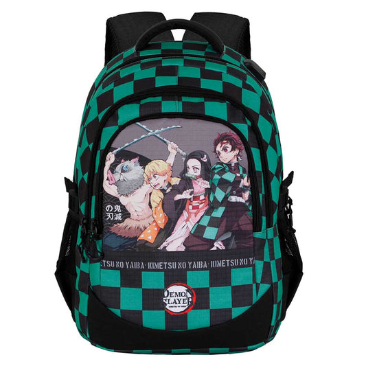 Demon Slayer Akushon-PLUS Running Backpack, Multicolour