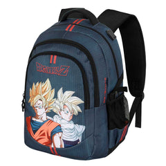 Dragon Ball (Bola de Dragón) Unity-Mochila Running PLUS, Azul Oscuro