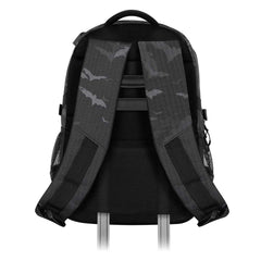 DC Comics Batman Face-Mochila Running PLUS, Negro