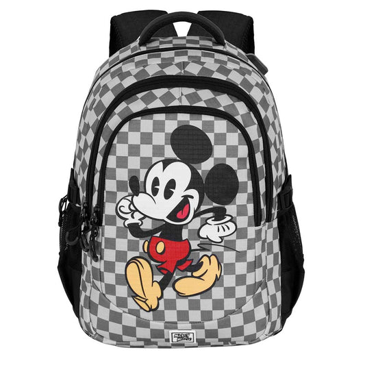 Disney Mickey Mouse Move-Mochila Running PLUS, Gris