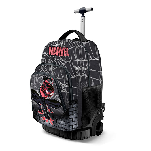 Marvel Spiderman Spin-Trolley Backpack GTS FAN, Grey