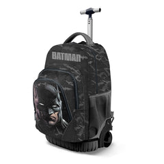 DC Comics Batman Face-Sac à dos à Roulettes GTS FAN, Noir