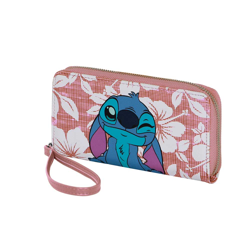 Disney Lilo e Stitch Maui-Portafoglio Essenziale, Rosa
