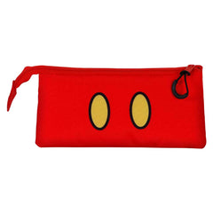 Disney Mickey Mouse Red-Estuche Portatodo Triple, Rojo